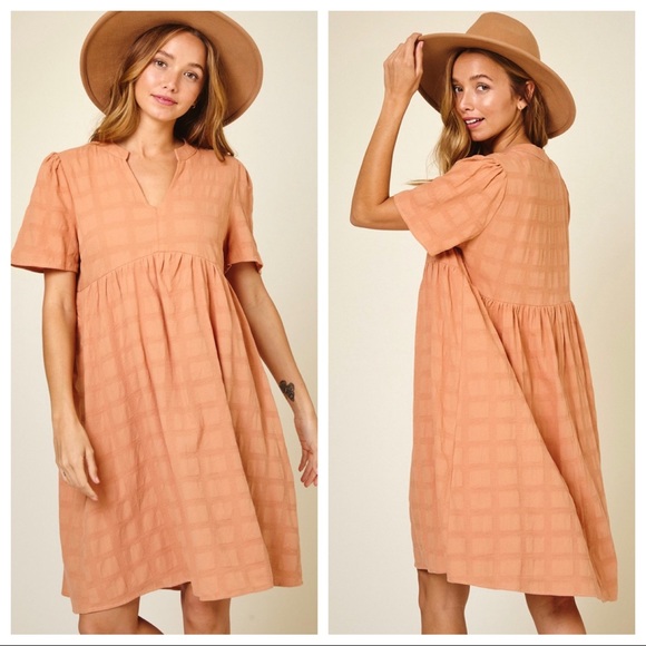 #18 100% Cotton Boho Chic Midi Dress - Picture 2 of 5